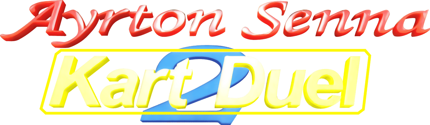 Ayrton Senna Kart Duel 2 logo for Playstation